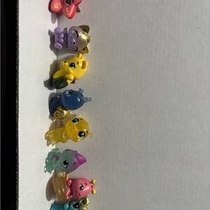 Colorful Sea Creature Action Figures Playset